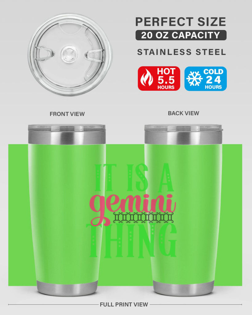 It is a gemini thing 254#- zodiac- Tumbler