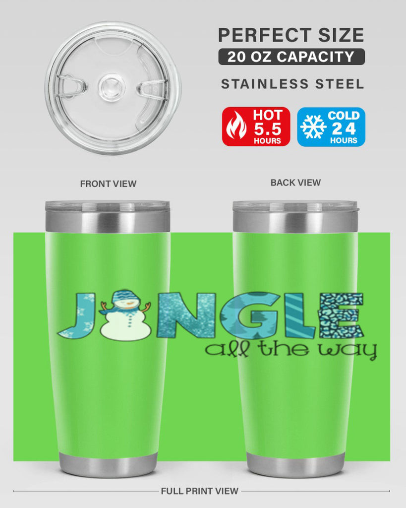 Jingle all the way 279#- winter- Tumbler
