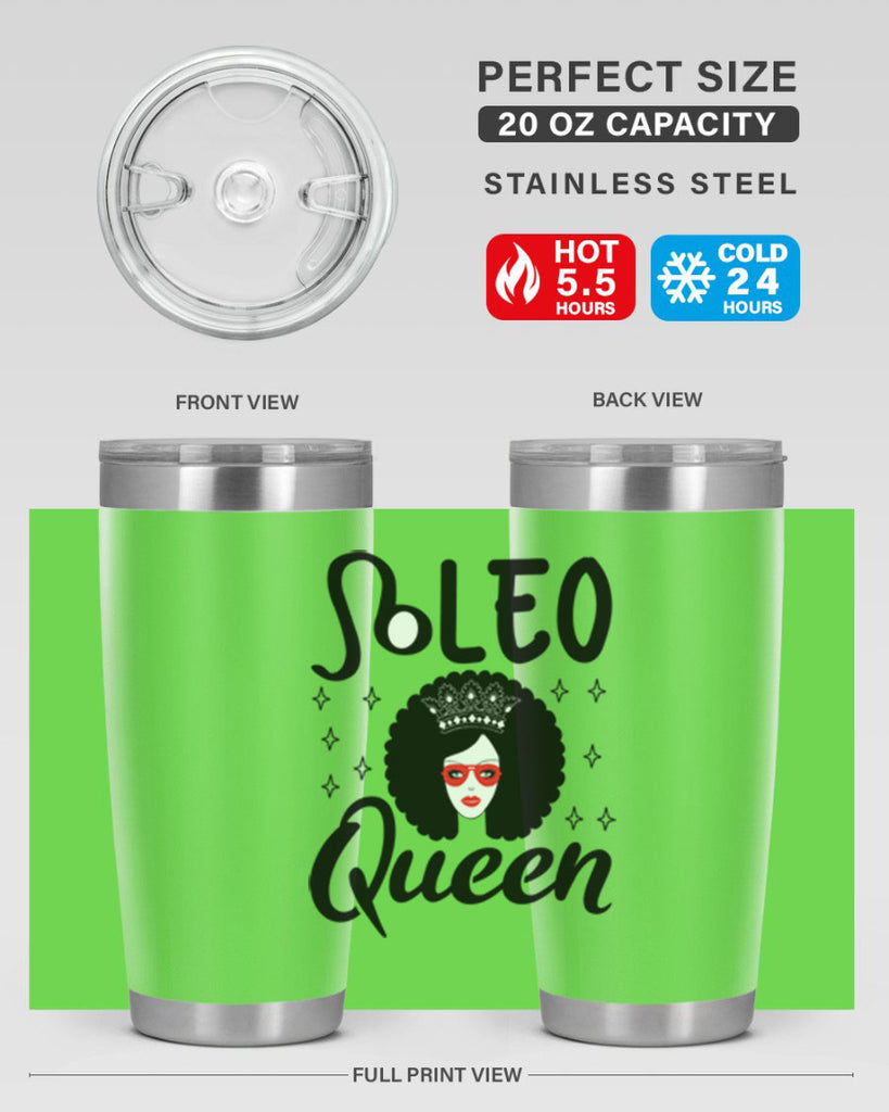 Leo queen 294#- zodiac- Tumbler