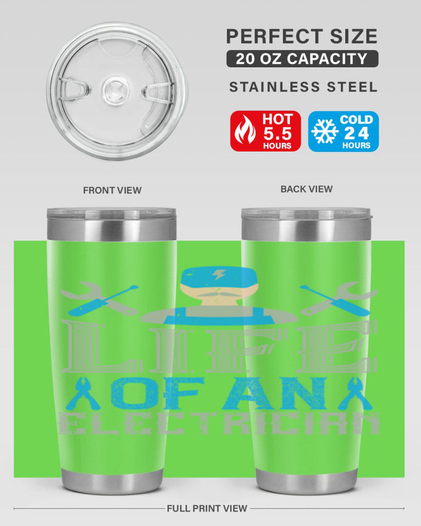 Life of an electrician Style 26#- electrician- tumbler