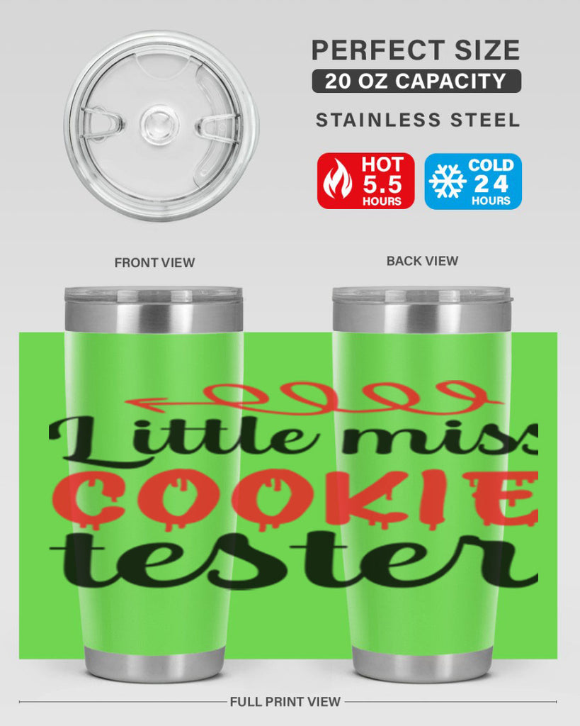Little miss cookie tester 305#- winter- Tumbler