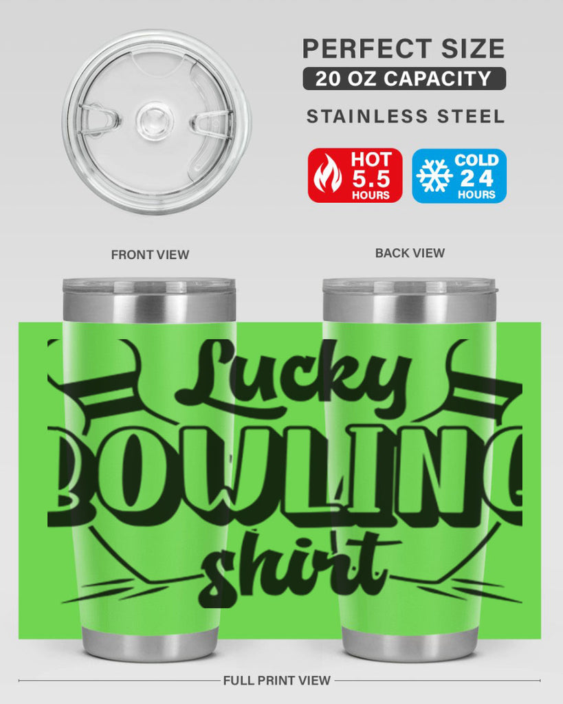 Lucky bowling shirt 690#- bowlig- Tumbler