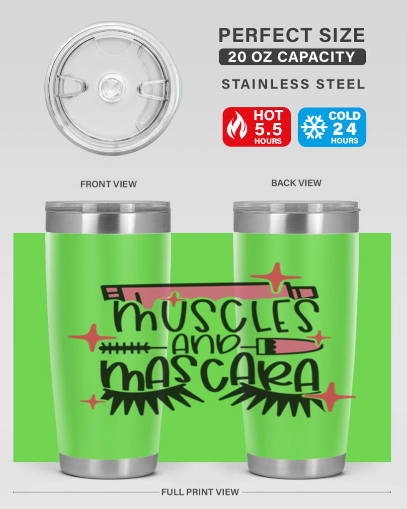 Muscles And Mascara Style 36#- make up- Tumbler
