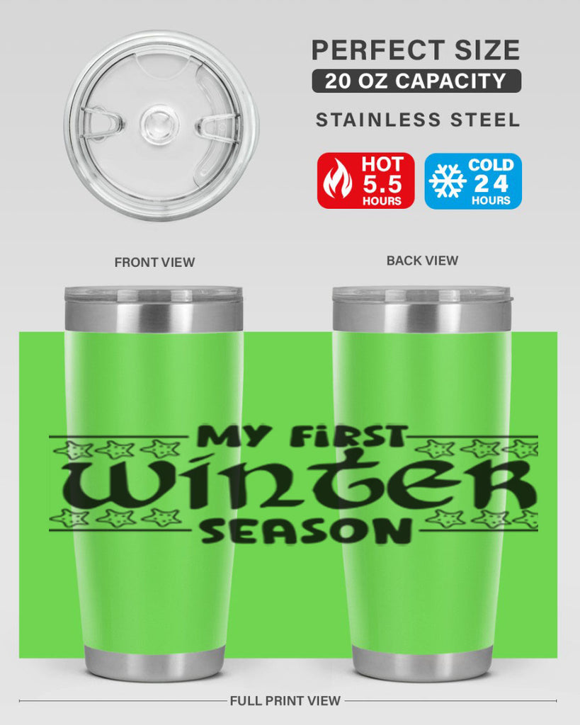 My First Winter Season 324#- winter- Tumbler
