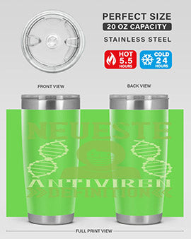 Neueste Antiviren Definition Style 28#- corona virus- Tumbler