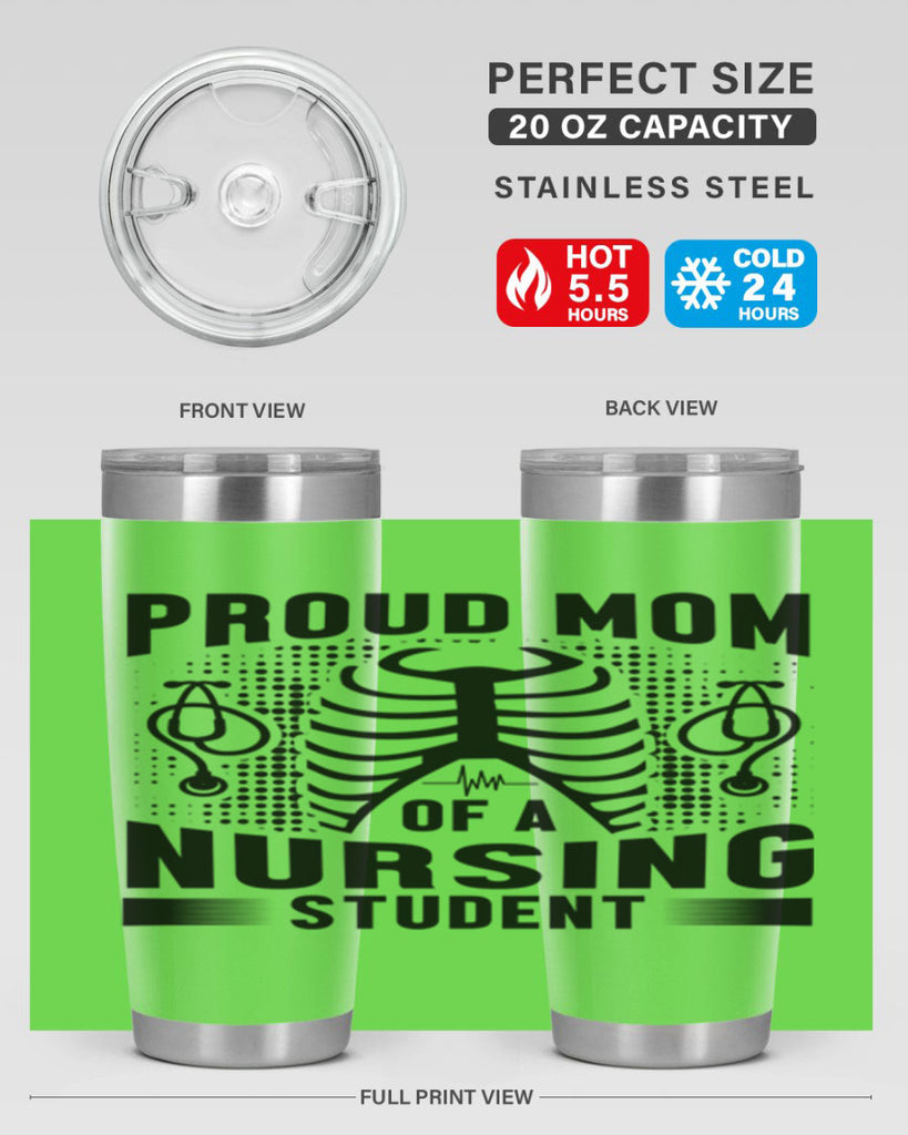Proud mom Style 255#- nurse- tumbler