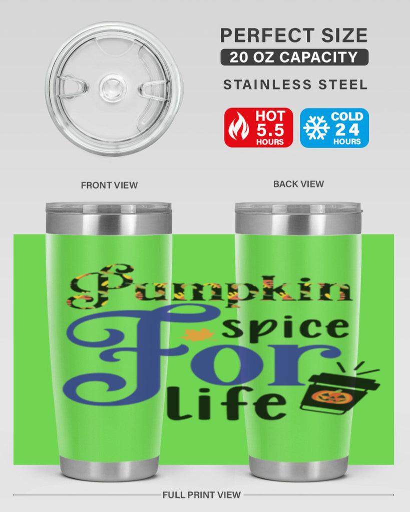 Pumpkinspiceforlife 566#- fall- Tumbler