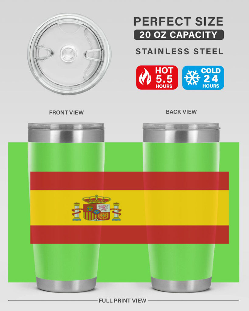Spain 33#- world flags- Tumbler