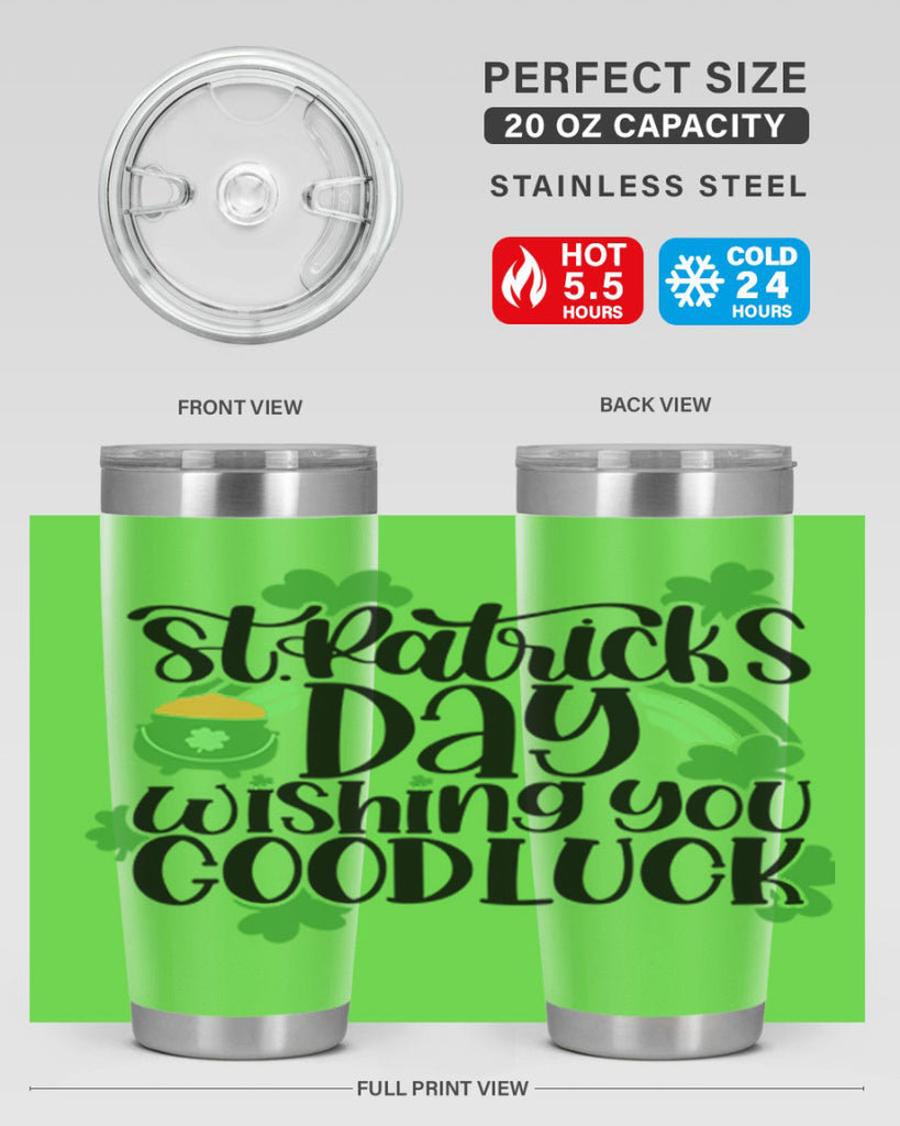 St Patricks Day Wishing You Good Luck Style 27#- St Patricks Day- Tumbler