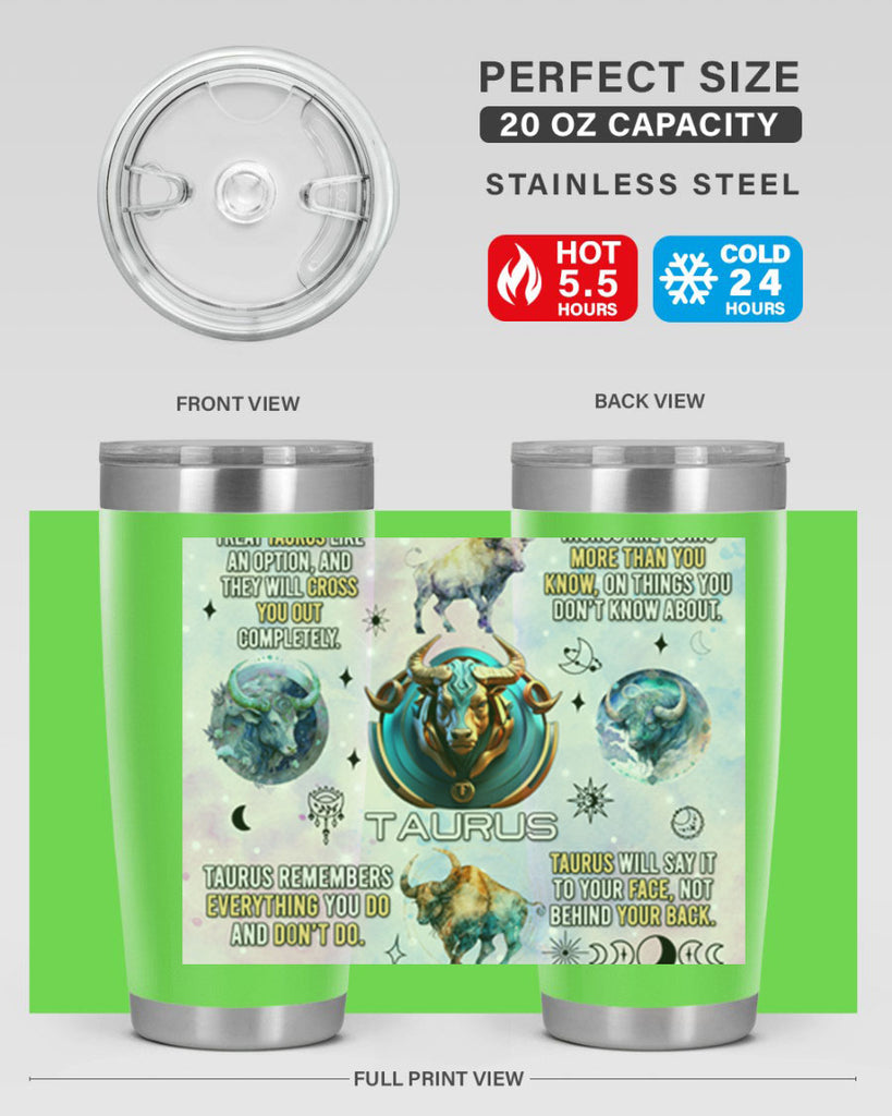 StraightTaurus 478#- zodiac- Tumbler