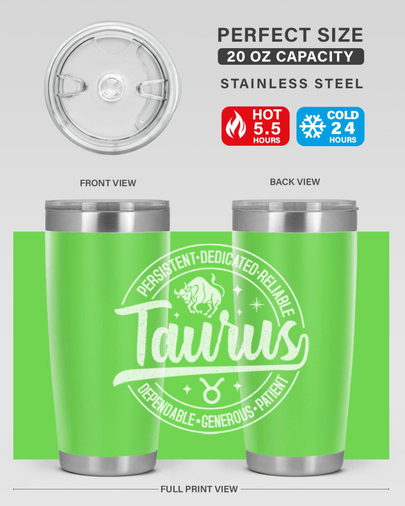 Taurus 495#- zodiac- Tumbler