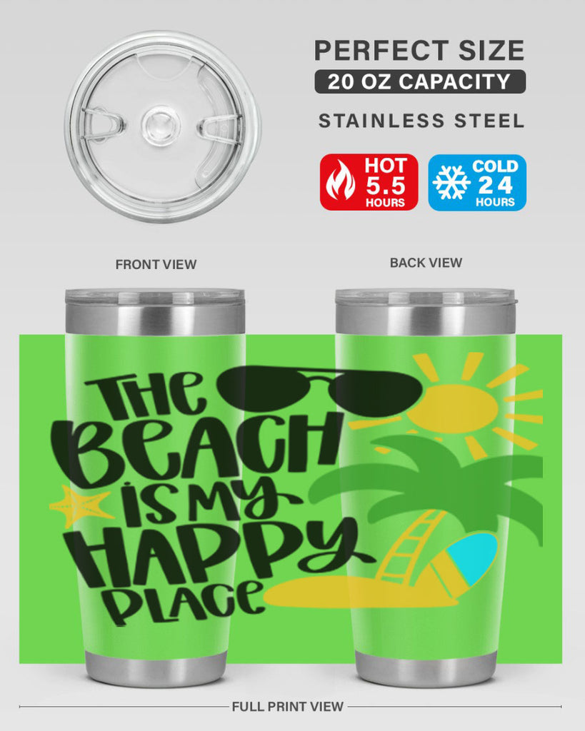 The Beach Is My Happy Place Style 12#- summer- Tumbler