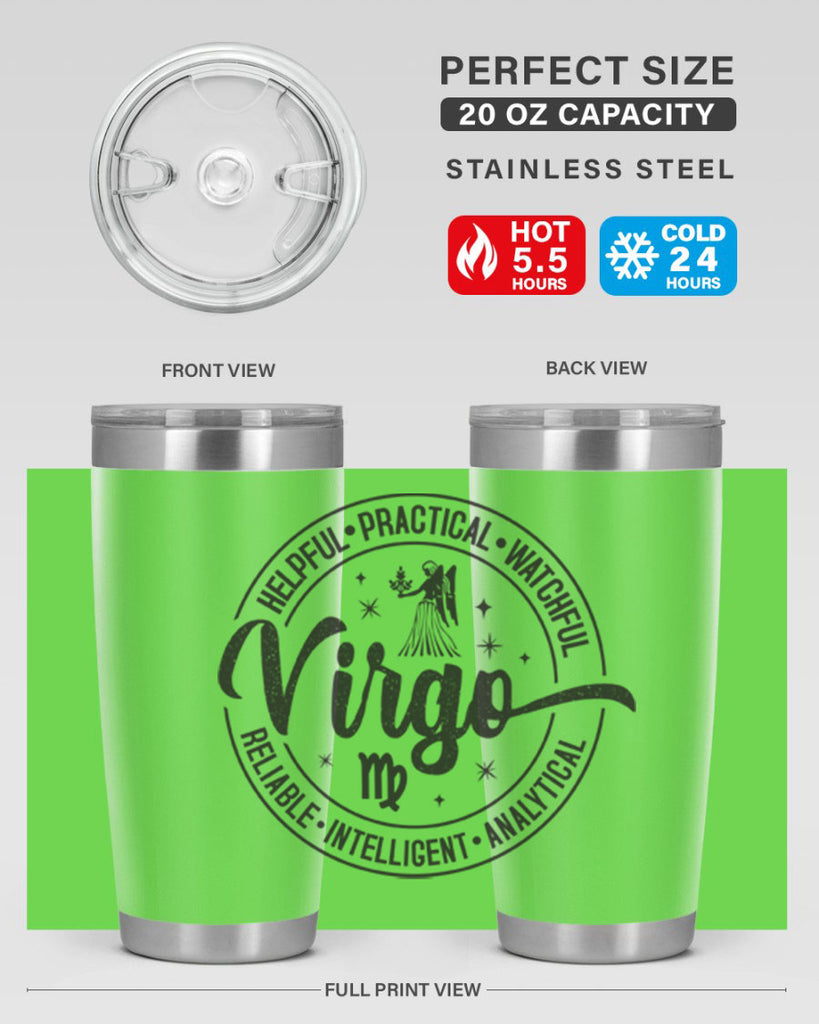Virgo 535#- zodiac- Tumbler