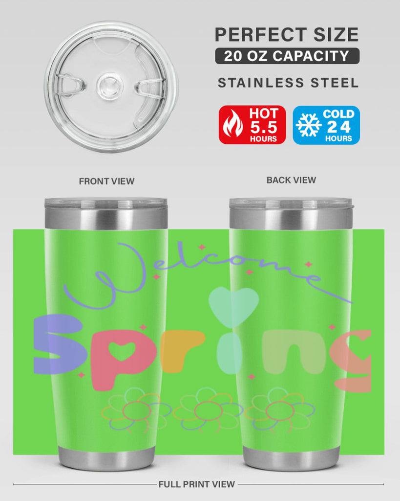 Welcome Spring583#- spring- Tumbler