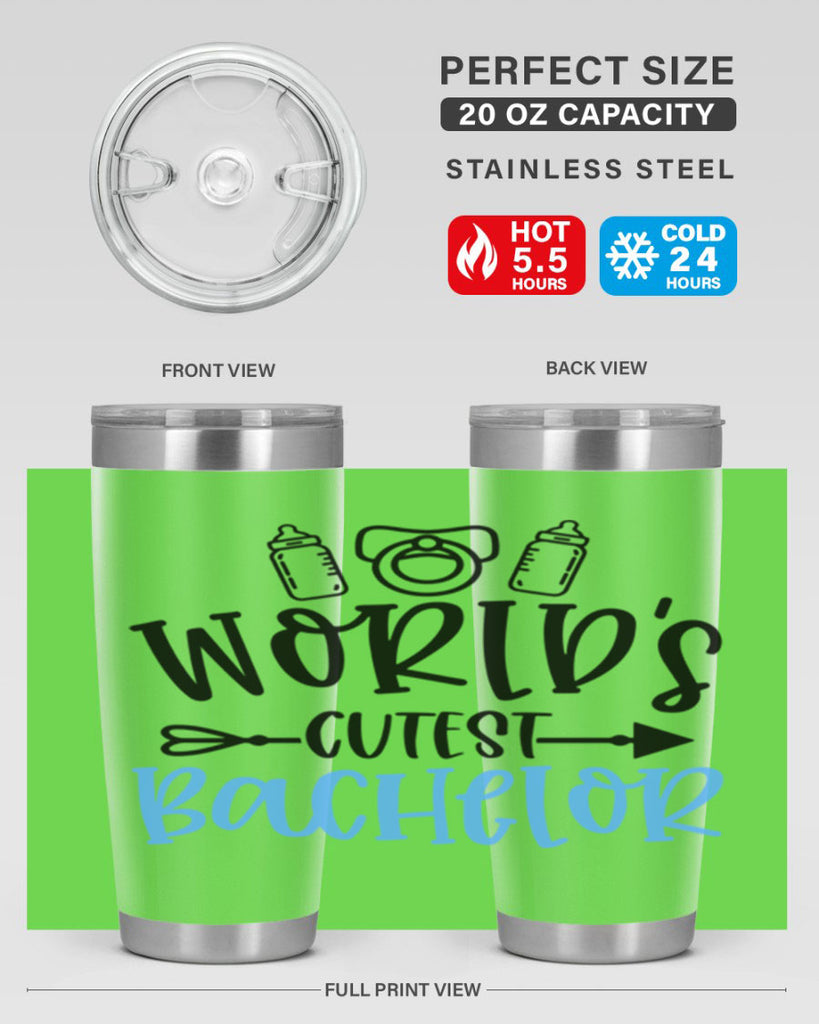 Worlds Cutest Bachelor Style 13#- baby- tumbler