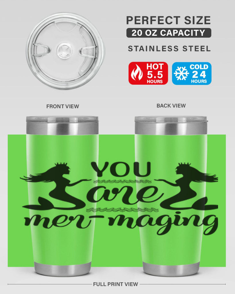You are mermaging design 686#- mermaid- Tumbler