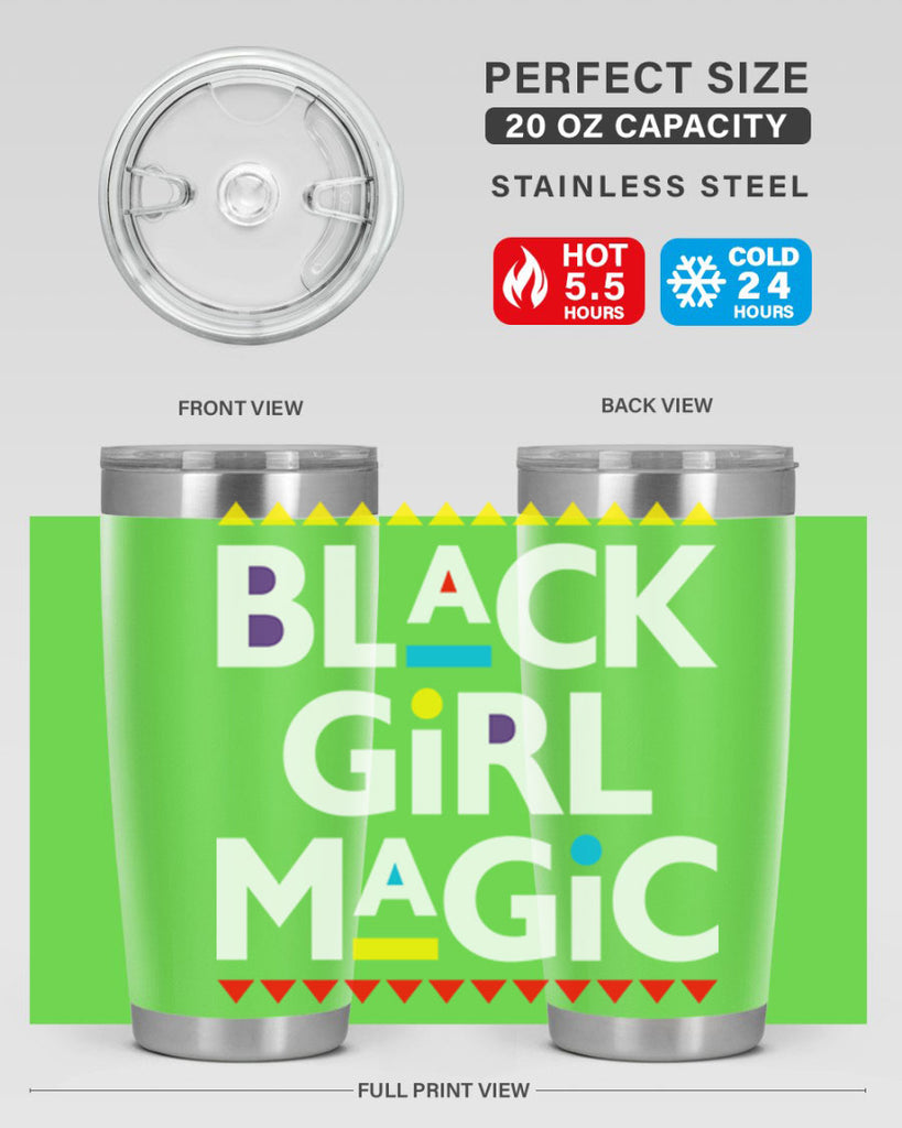 black girl magic 208#- black words phrases- Cotton Tank