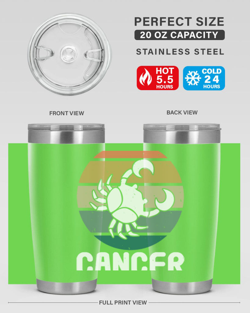 cancer 165#- zodiac- Tumbler