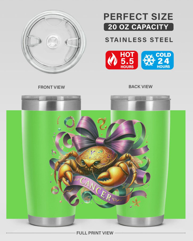 cancer 173#- zodiac- Tumbler