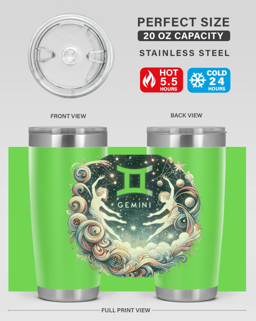 gemini 248#- zodiac- Tumbler
