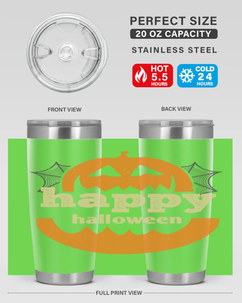 happy halloween 153#- halloween- Tumbler