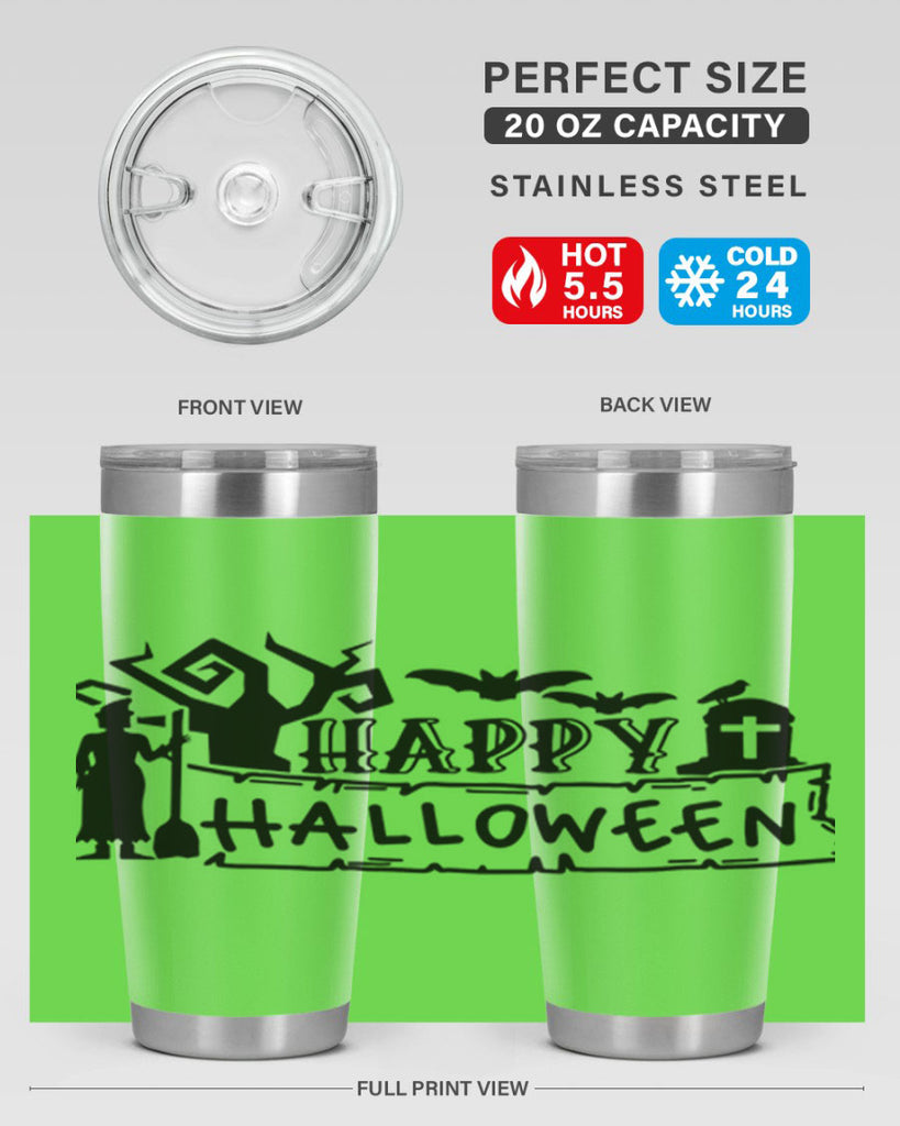 happy halloween 69#- halloween- Tumbler