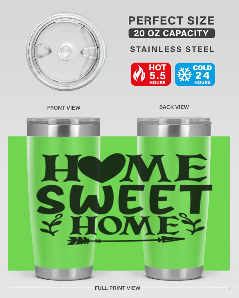 home sweet home 27#- home- Tumbler