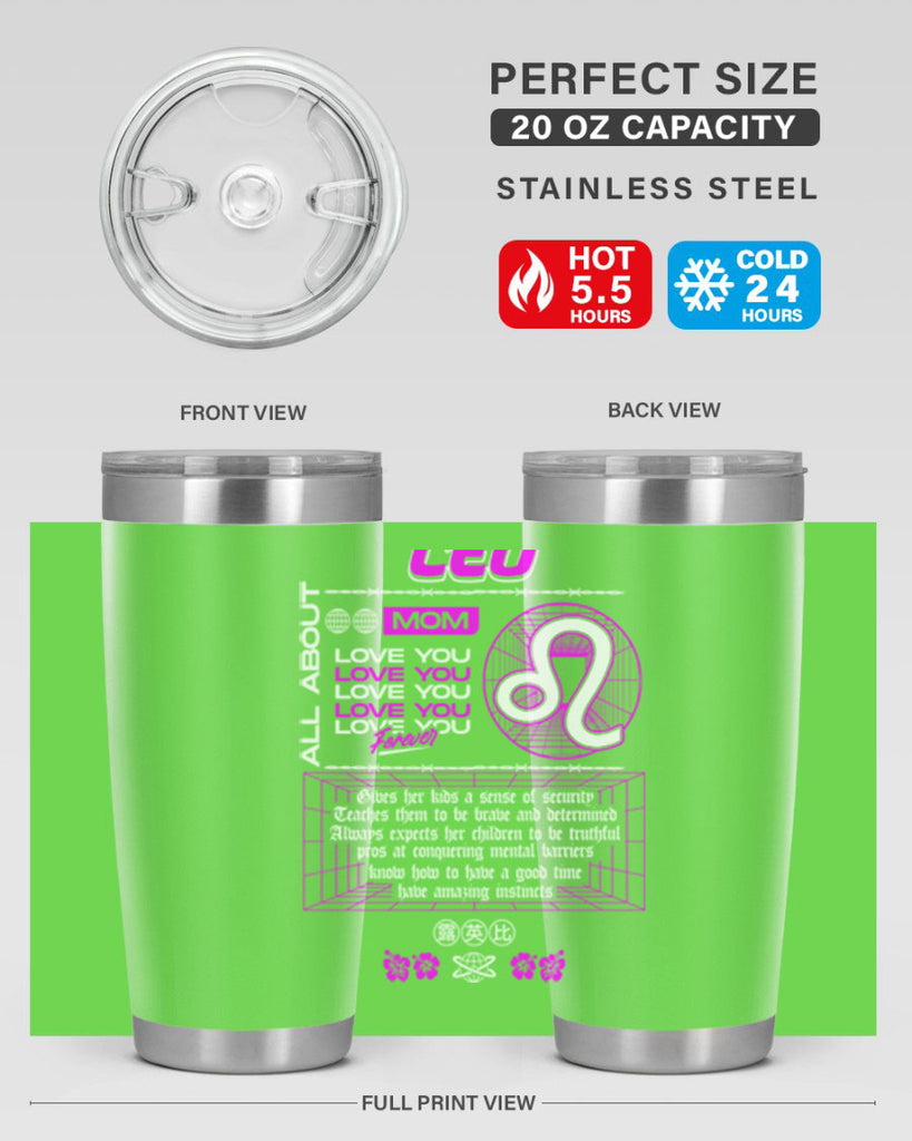 leo 308#- zodiac- Tumbler