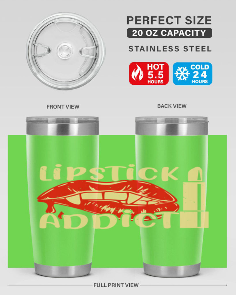 lipstick addict Style 197#- make up- Tumbler