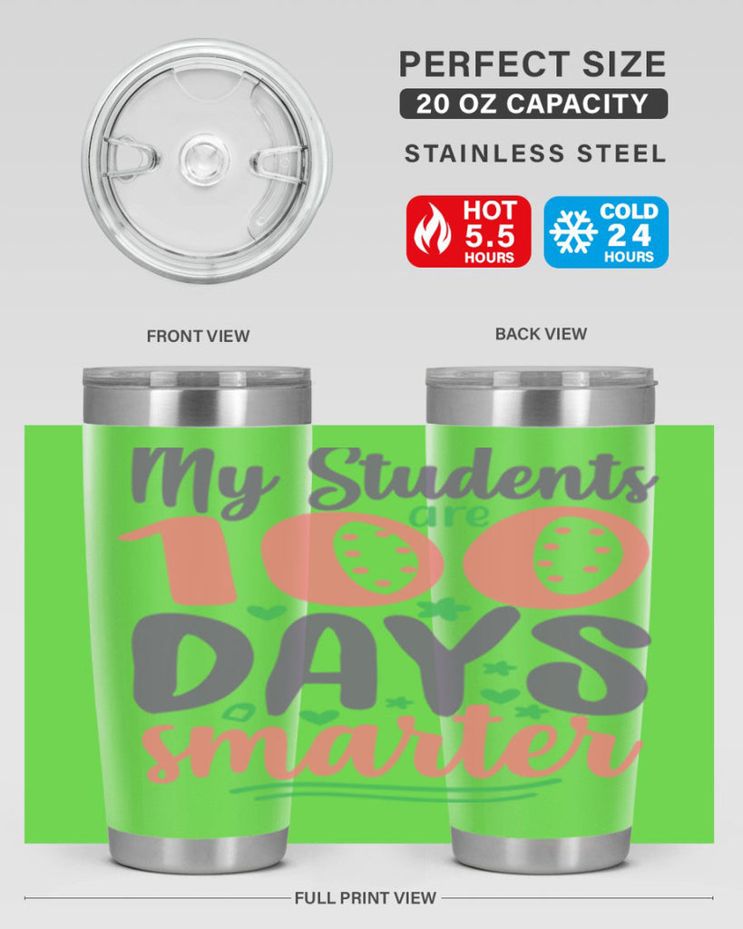 my student are 100 days 14#- 100 days of school- Tumbler