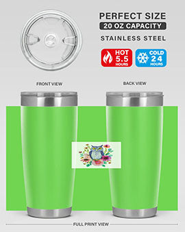 owl 25#- owl- Tumblers