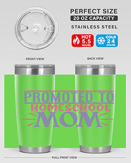 promoted to homeschool mom Style 49#- corona virus- Tumbler