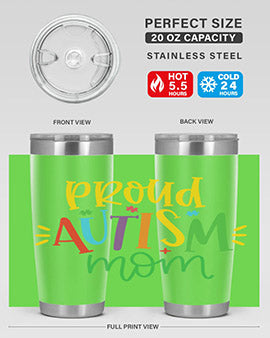 proud autism mom Style 35#- autism- Tumbler