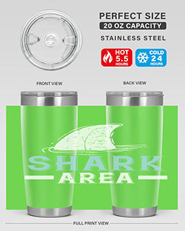 shark area Style 44#- shark  fish- Tumbler