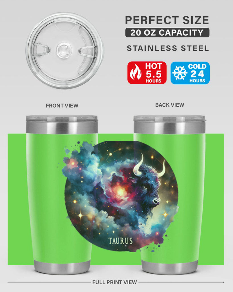 taurus 509#- zodiac- Tumbler