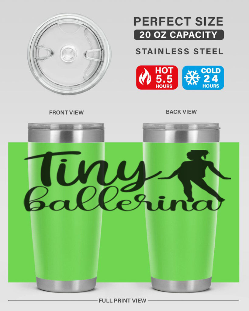 tiny ballerina90#- ballet- Tumbler