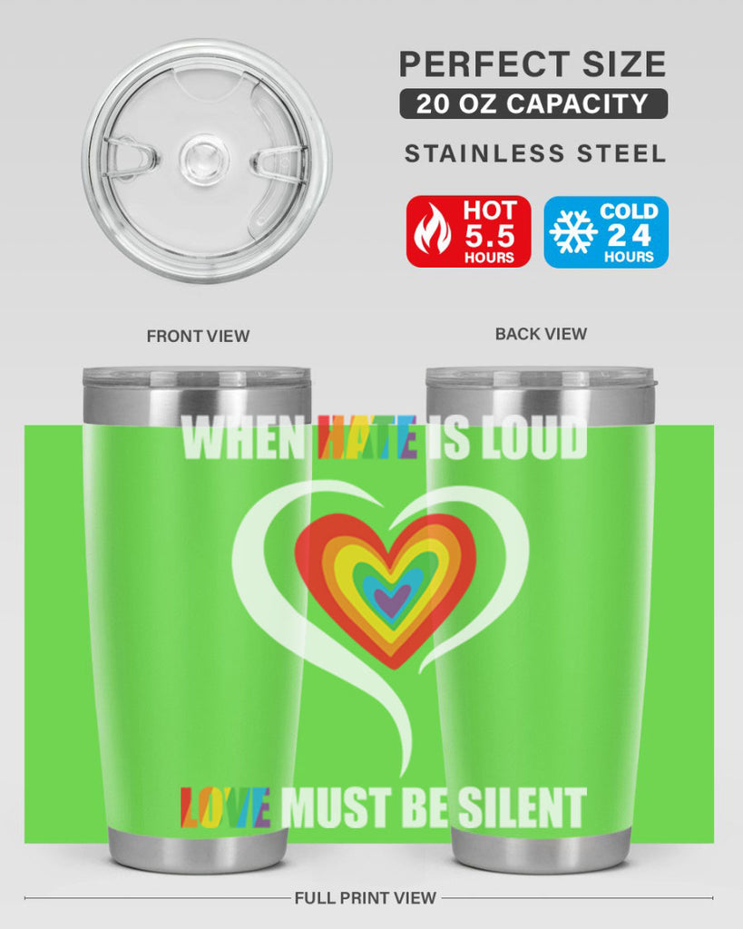 when hate is loud love lgbt 3#- lgbt- Tumbler