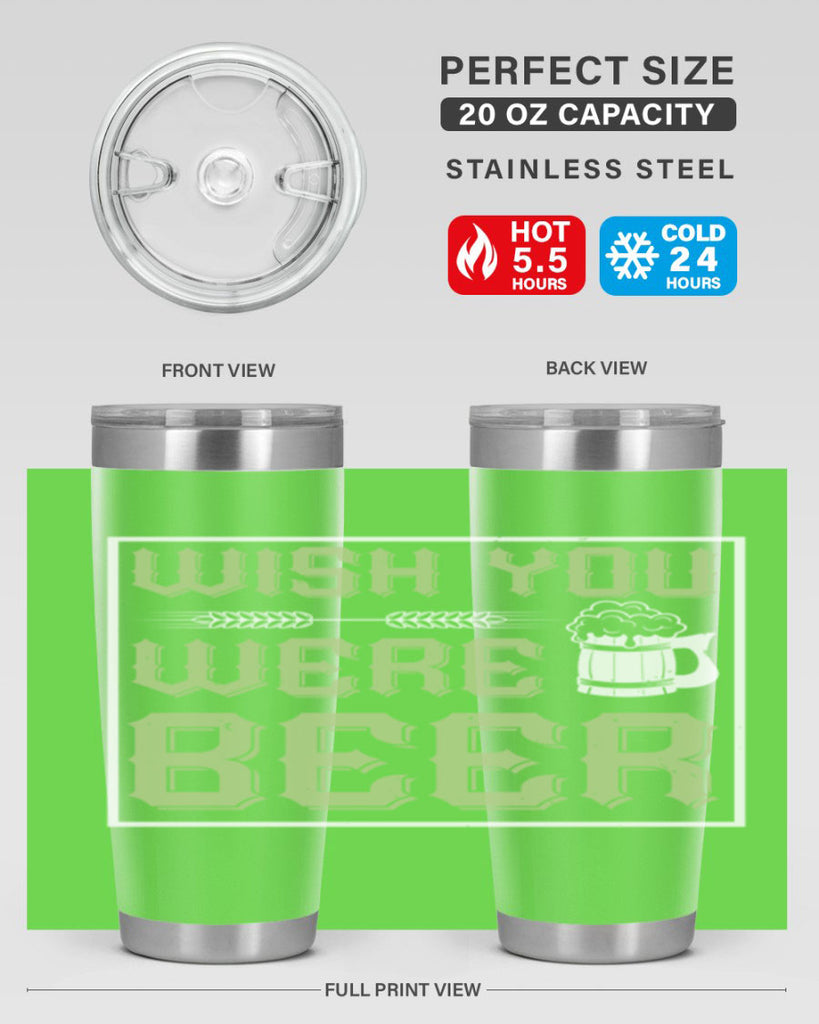 wish you were beer 2#- beer- Tumbler