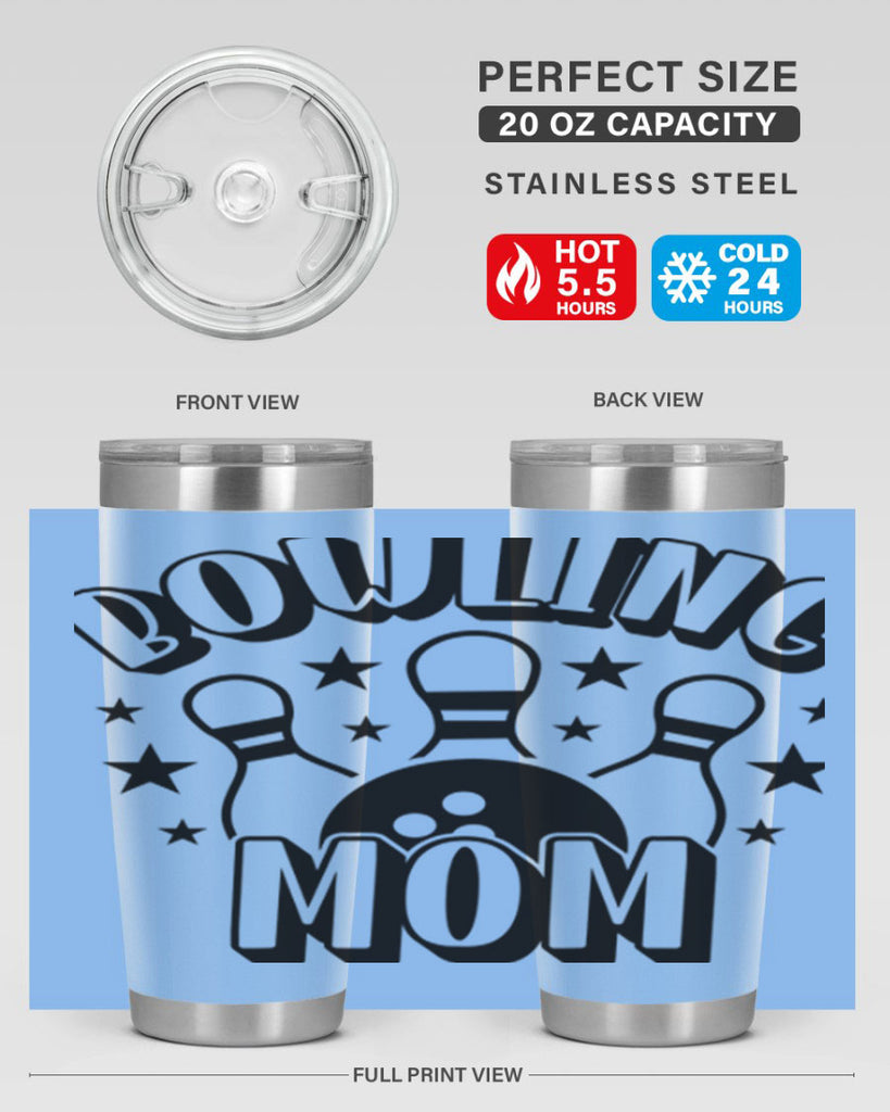Bowling mom 1404#- bowlig- Tumbler