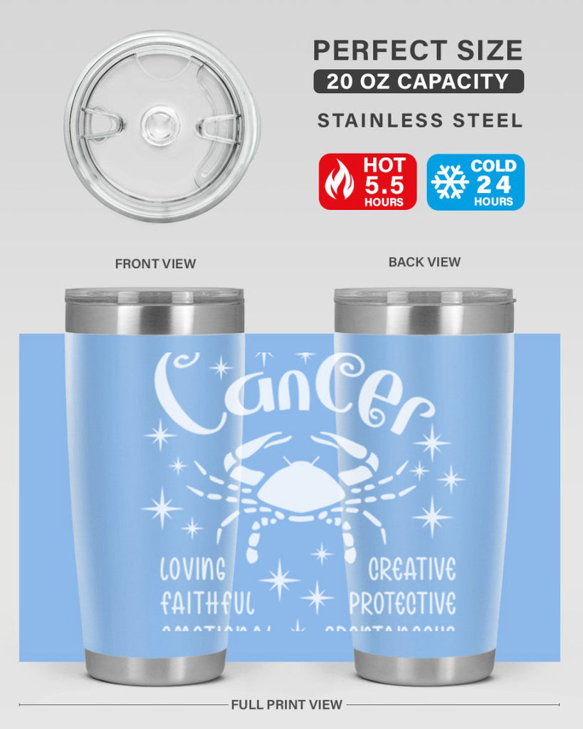 Cancer 150#- zodiac- Tumbler
