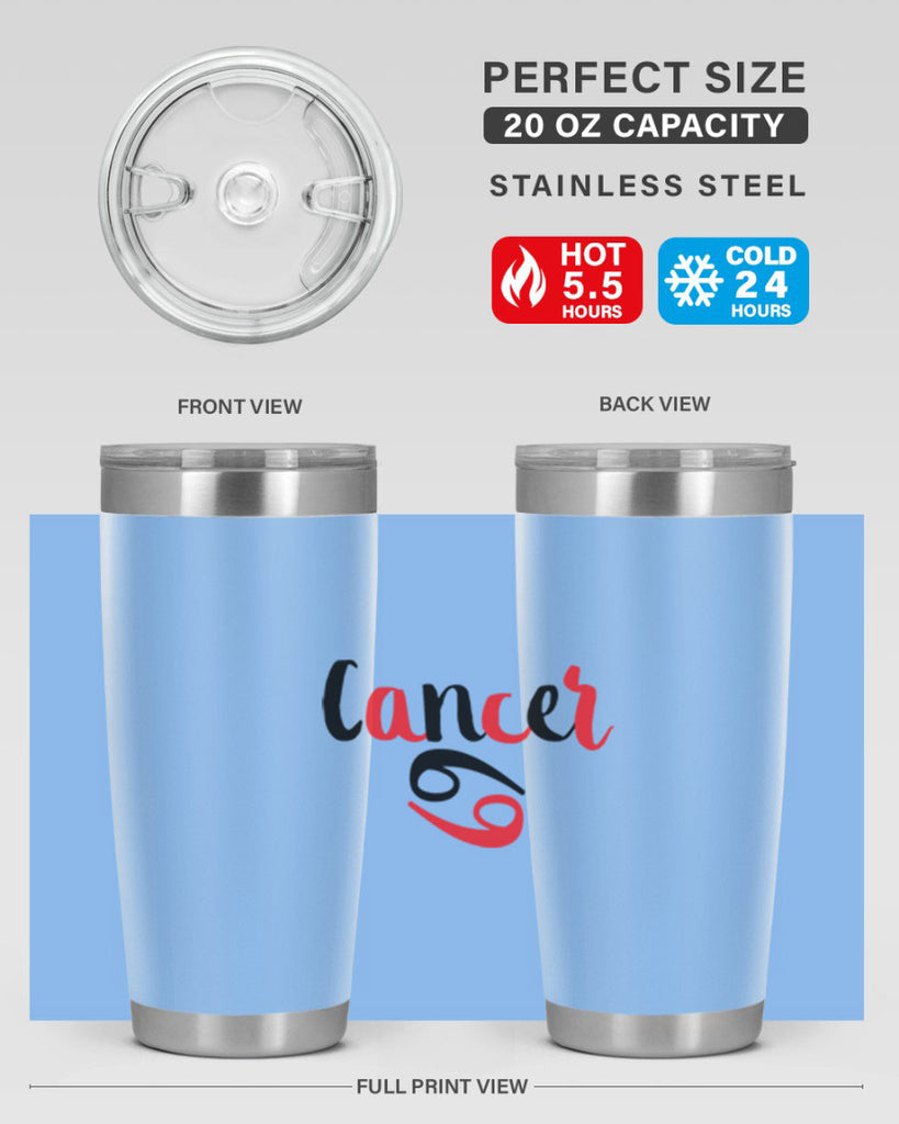 Cancer 152#- zodiac- Tumbler