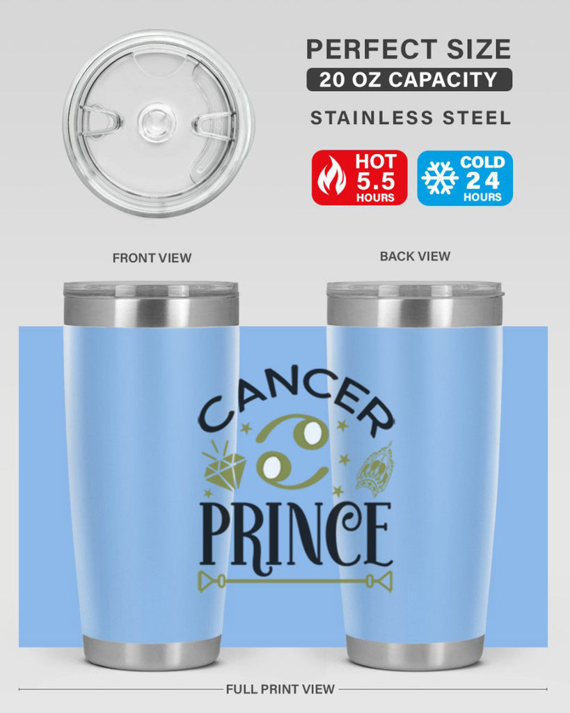 Cancer prince 159#- zodiac- Tumbler