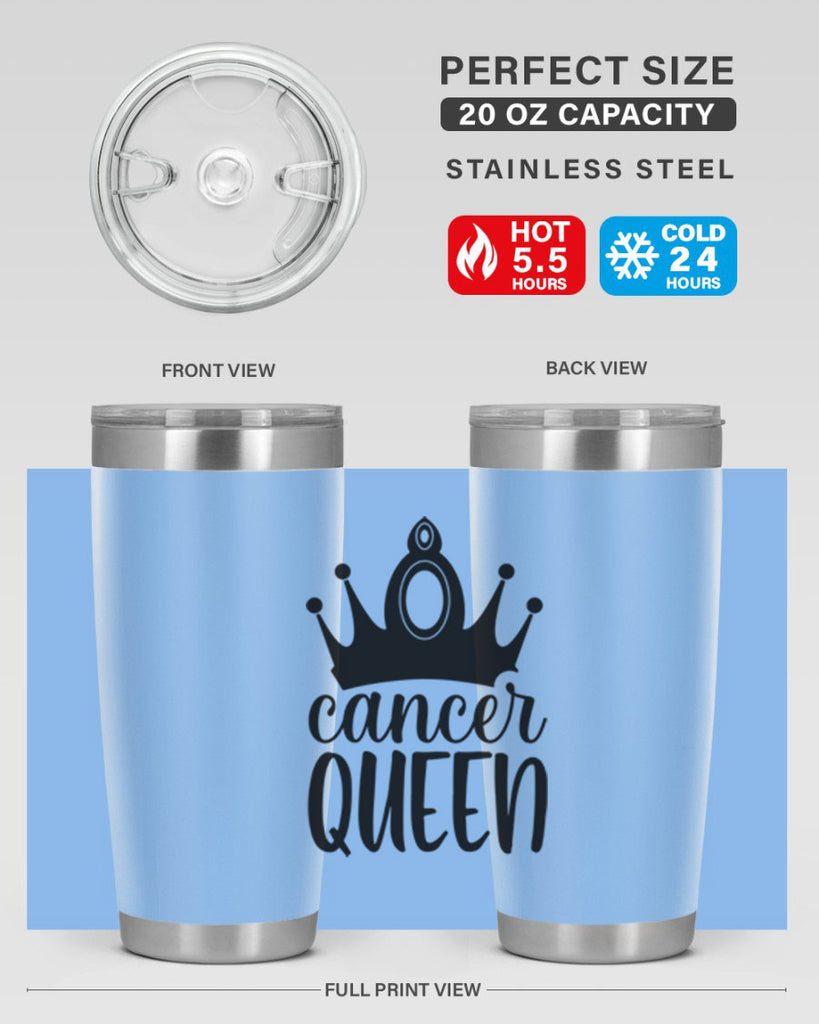 Cancer queen 160#- zodiac- Tumbler