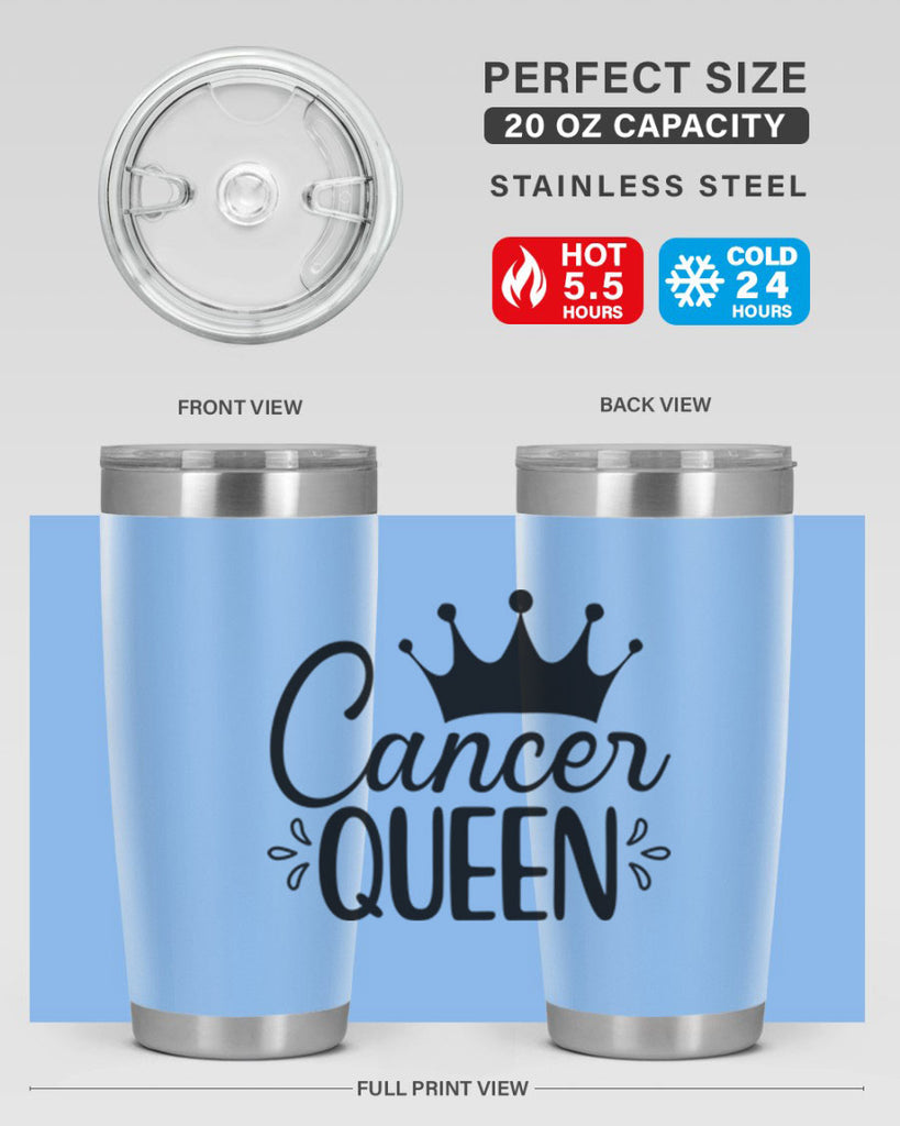 Cancer queen 161#- zodiac- Tumbler