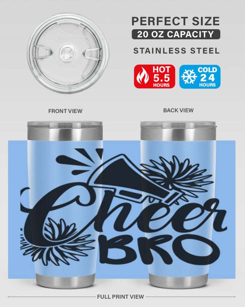 Cheer bro 1393#- cheer- Tumbler