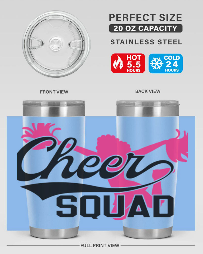 Cheer squad 1380#- cheer- Tumbler