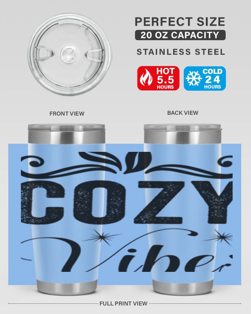 Cozy Vibes 77#- winter- Tumbler