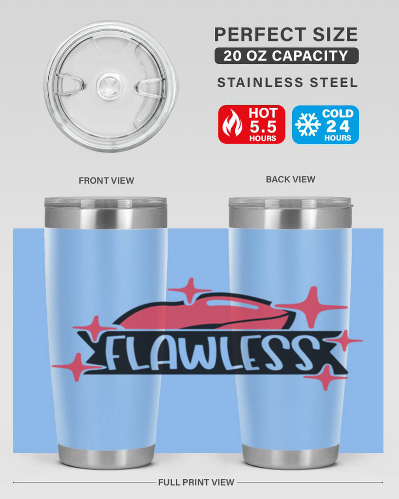Flawless Style 102#- make up- Tumbler