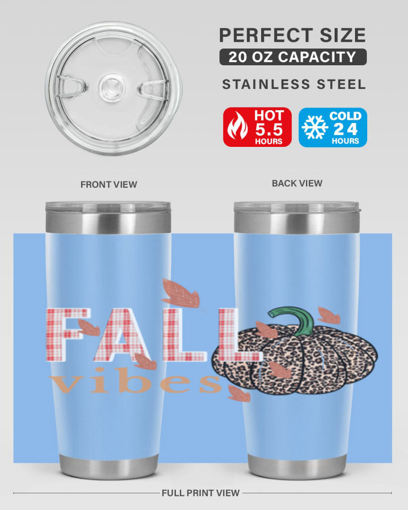 Happy Thanksgiving 252#- fall- Tumbler