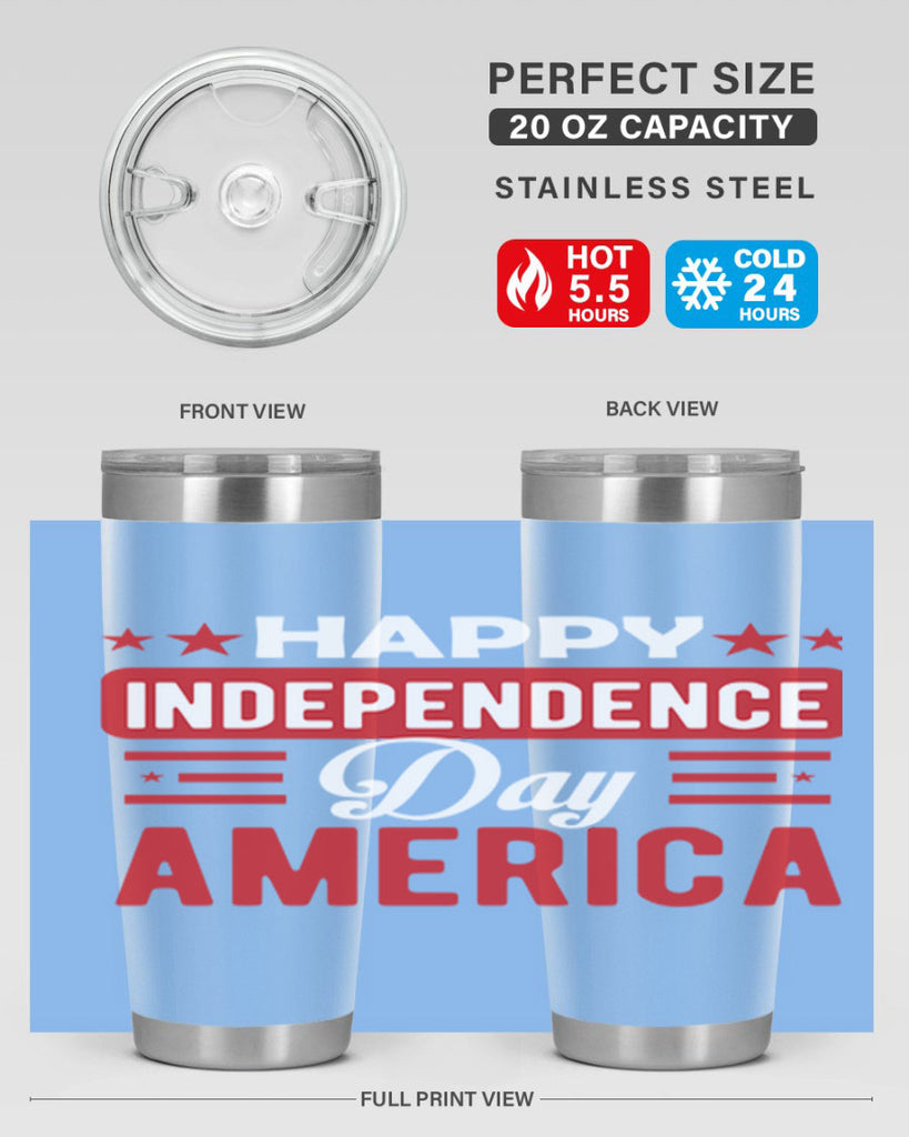 Happy independece day America Style 103#- Fourt Of July- Tumbler